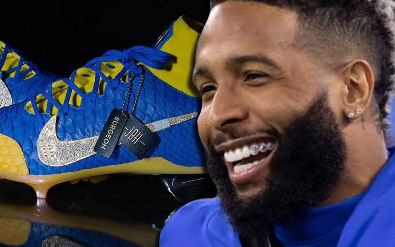 The story behind Odell Beckham Jr.'s $200,000 diamond cleats for Super Bowl  LVI