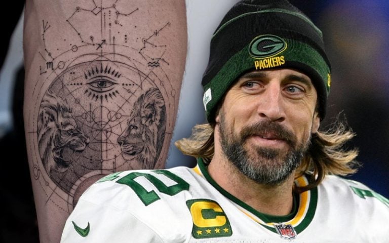 Aaron Rodgers Gets His Very First Tattoo 9940